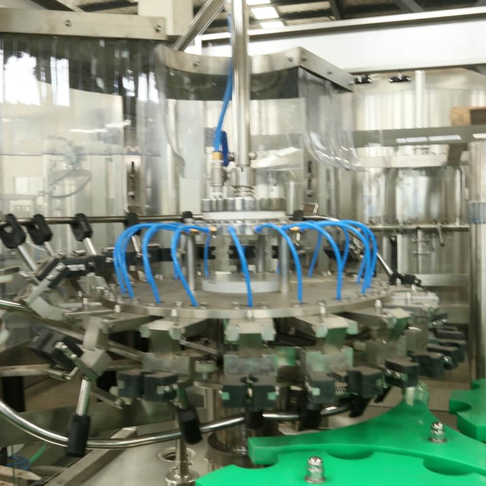 glass bottle beer filling machine for automated bottling