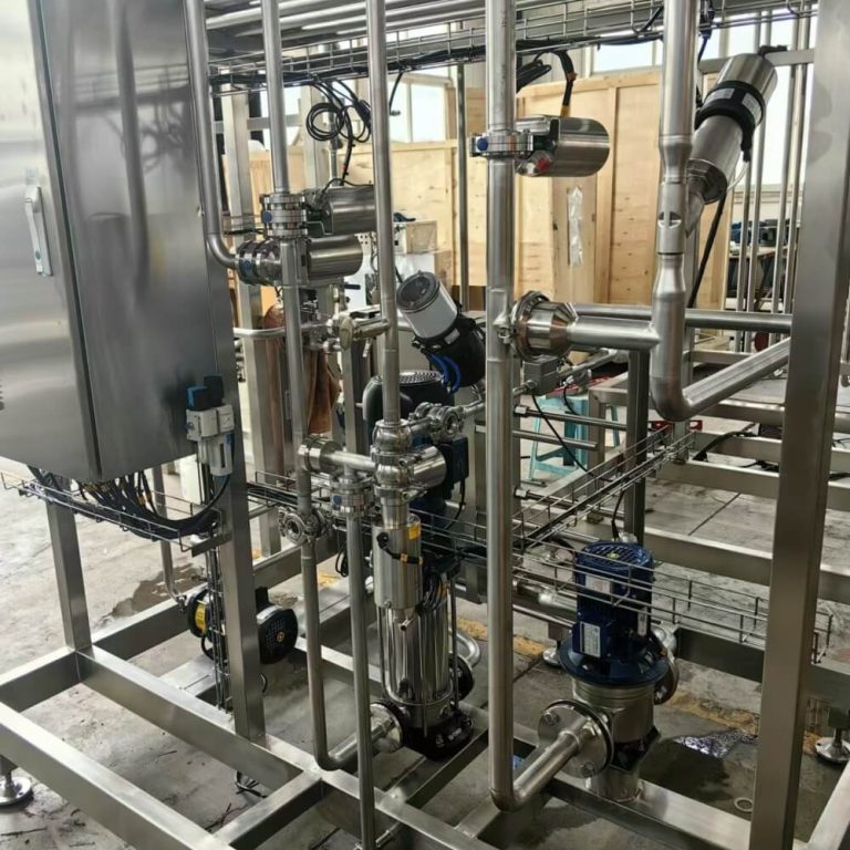 bottled beer instantaneous pasteurization process