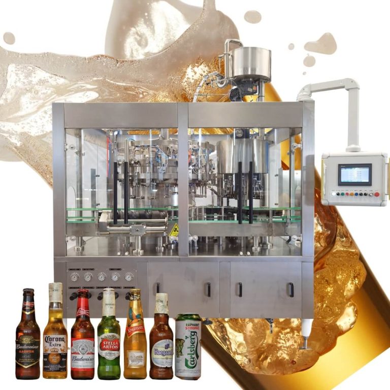 beer bottling and canning equipment for breweries