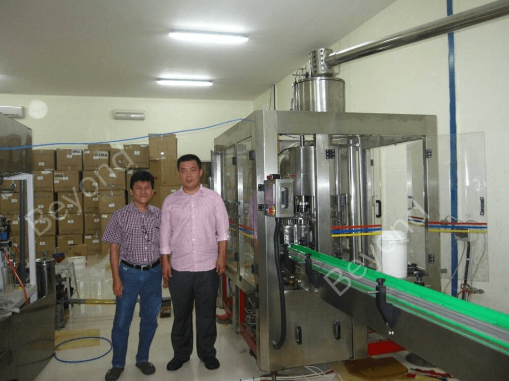 Plastic Bottle Oil Production Line Installed in Indonesia