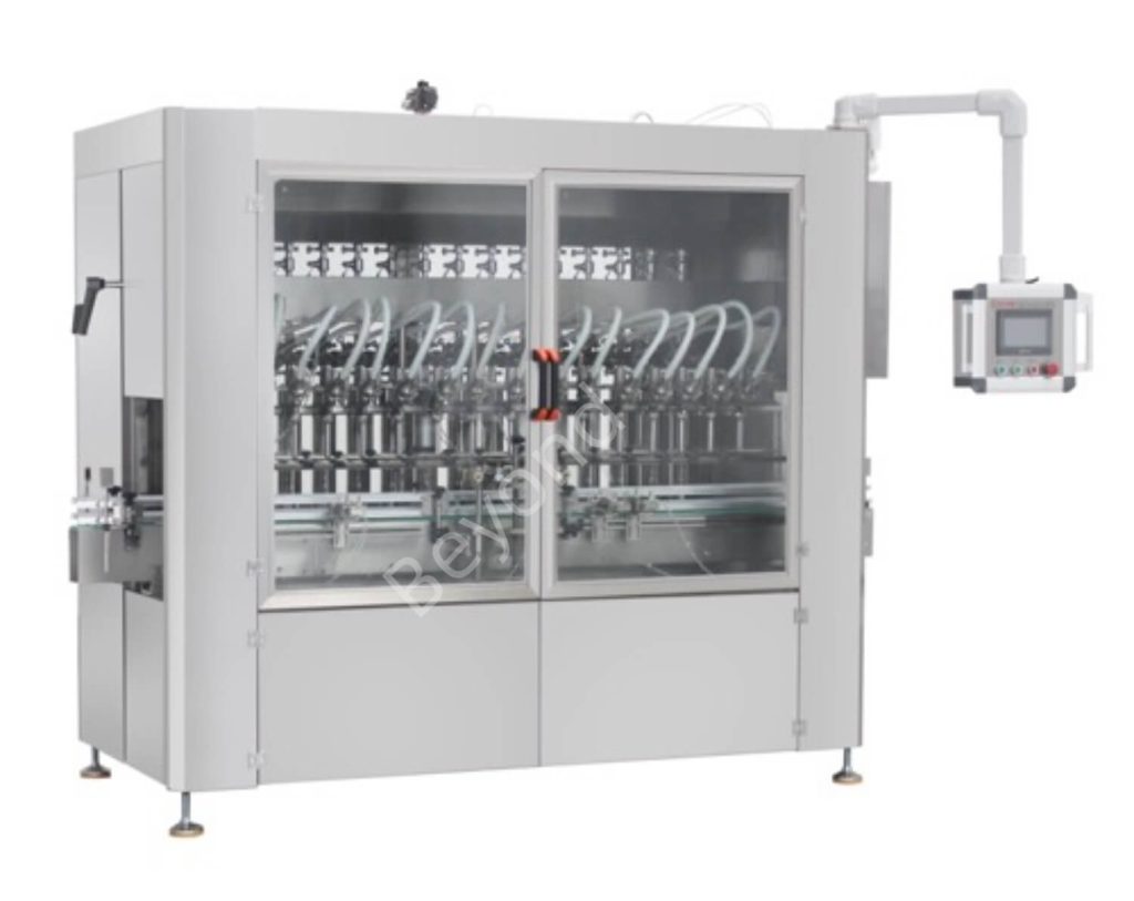 dish detergent filling machine linear system