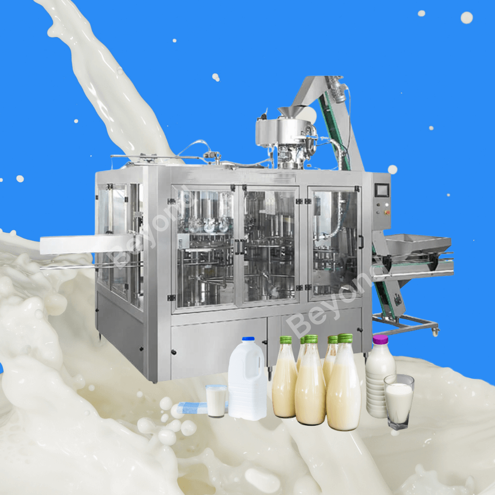 Explore our advanced milk filling line