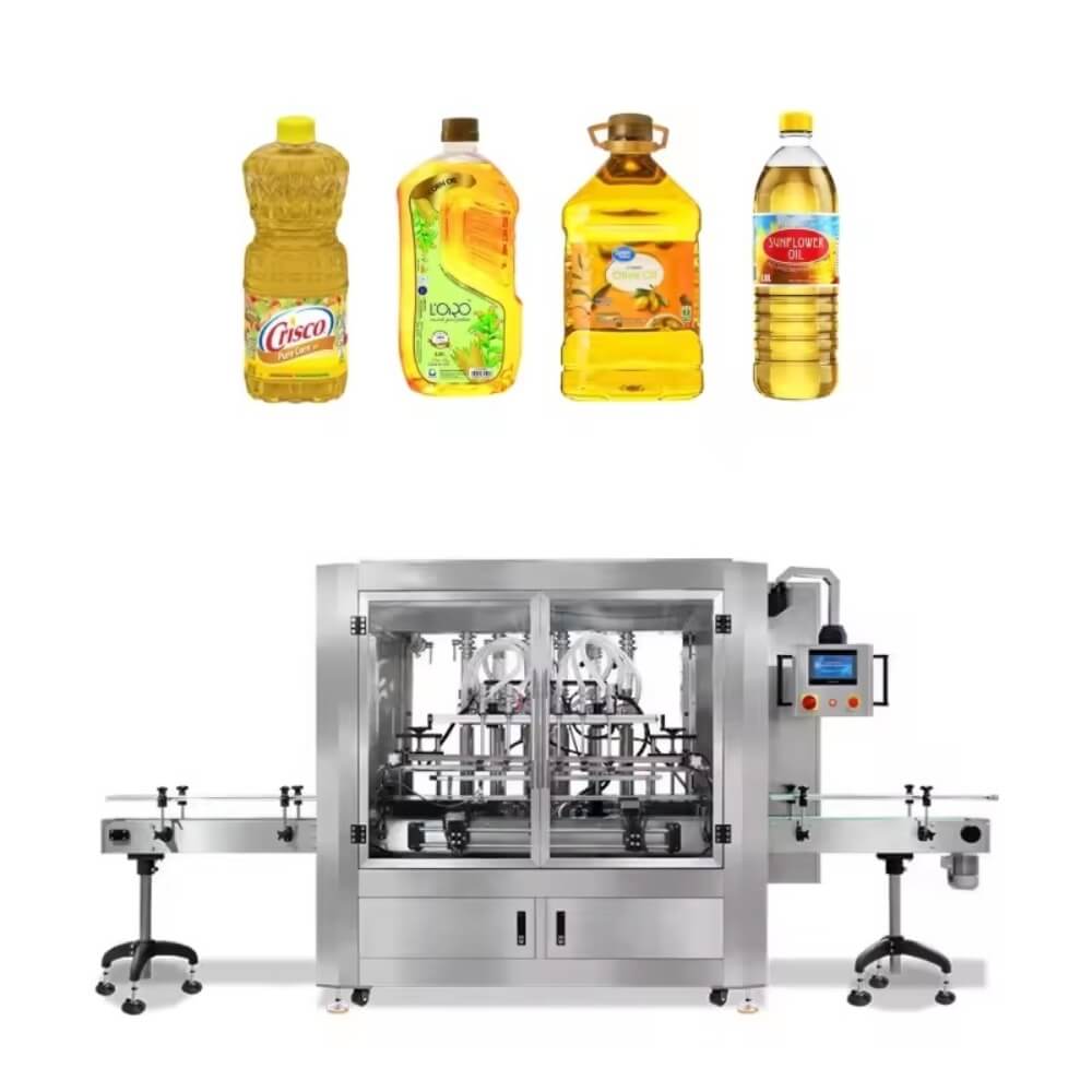 automatic flow meter sunflower oil filling machine