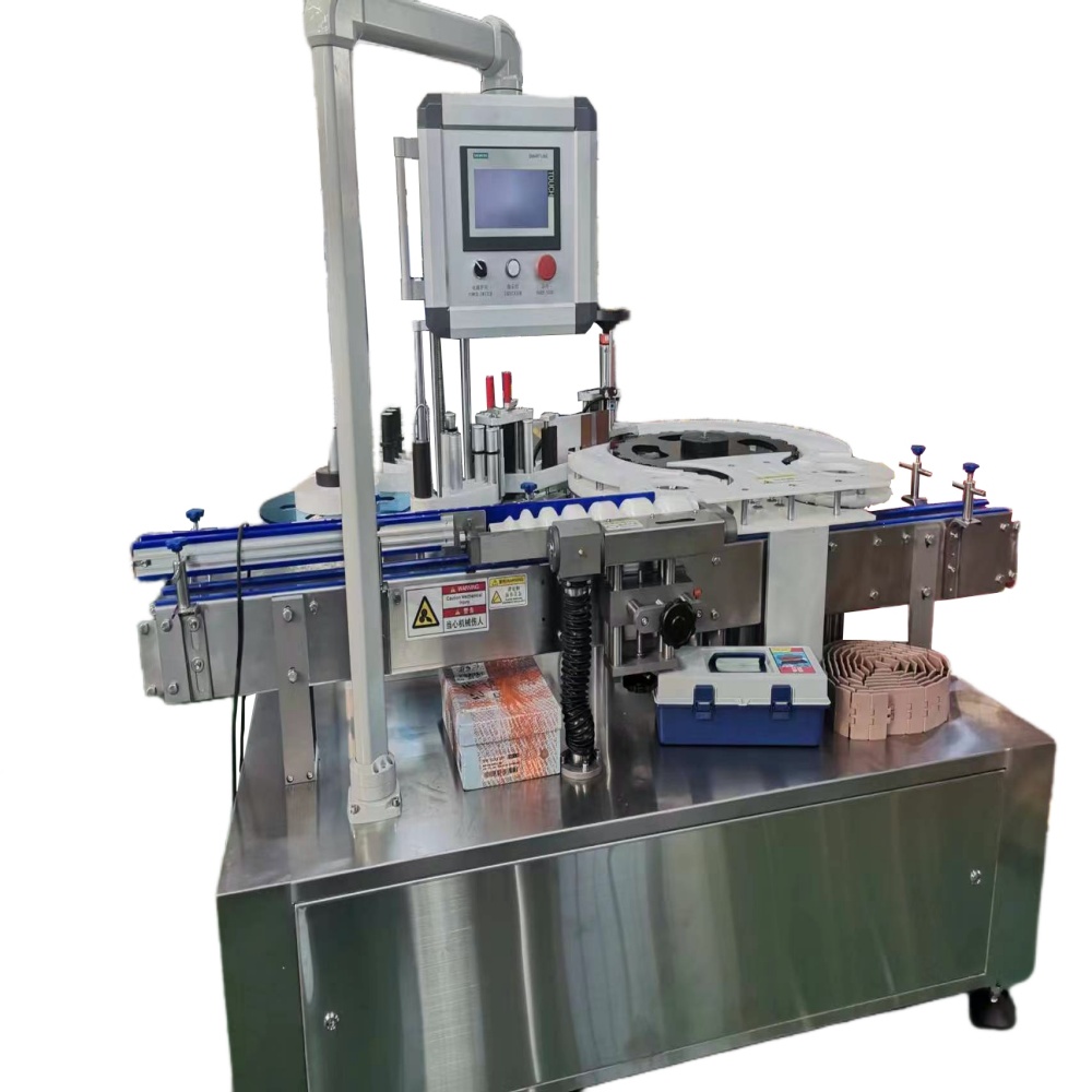 Automatic Star Wheel Sticker Labeling Machine for High-Speed and Precise Labeling