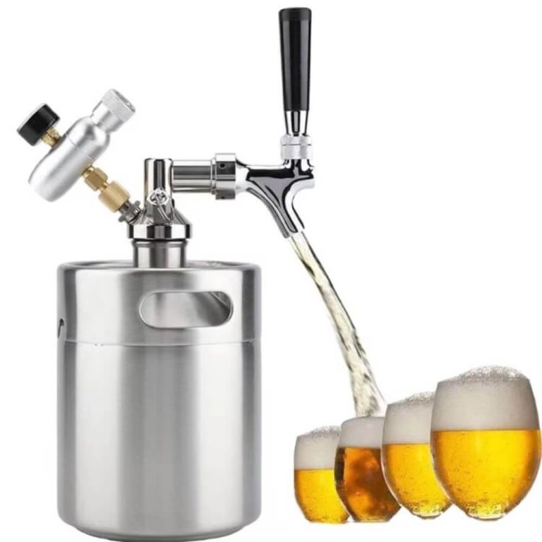 how to fill a beer keg at home step by step